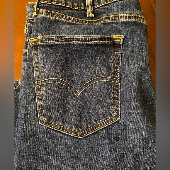 Men’s Levi Strauss & Co 505 Jeans Dark Wash - Picture 6 of 11